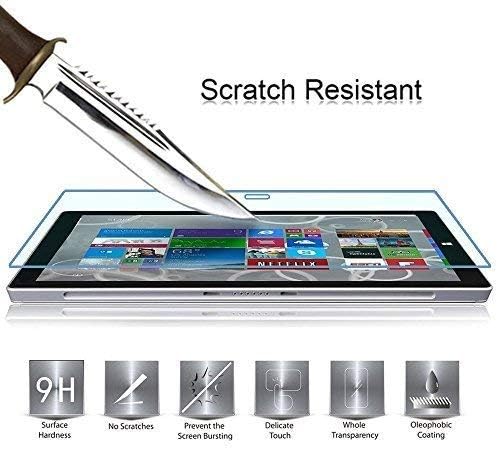 Megoo Surface Book Screen Protector 13.5",Blue Light Blocking Tempered Glass/Protect Eyesight/9H Hardness, Also for Microsoft Surface Book 2 (2017 Version) /Not for Surface Book 3