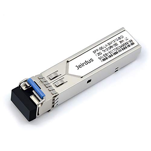 for Cisco 1Pair 3KM GLC-BX-U and GLC-BX-D 1.25G BIDI WDM SFP Module Transceiver Simplex LC 1310/1550 nm For Cisco SFP-WDM: 3km