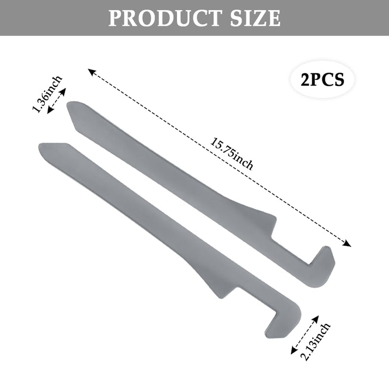 Super Flexible Car Seat Gap Filler,Durable Car Organizer Between Seats for Tightly Filling Seat Gaps,Universal CCar Side Seat Gap Filler CCar Accessories for Women & Men (Gray/2PCS)… Gray