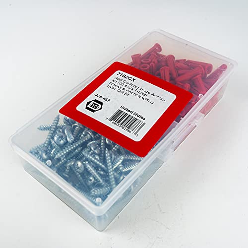Diversitech 7102CX Anch Kit Red Number 10x1-1/4"
