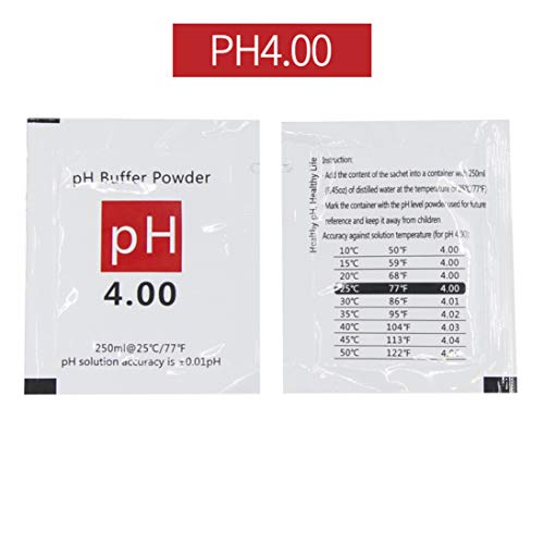DuvinDD 15 Pack pH Meter Buffer Solution Powder for Precise pH of pH Meter, Calibration Powder Solution 4.00/6.86/9.18