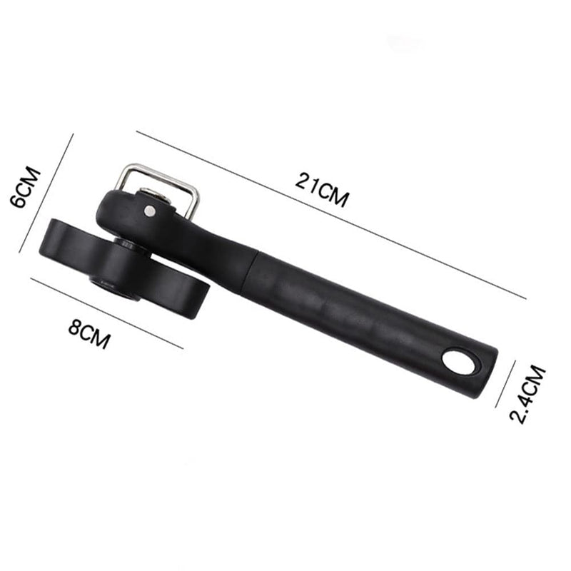 Can Opener Manual,Safe Cut Manual Can Opener, Side-Cut Safety Can Opener Smooth Edge,Stainless Steel Can Openers by Heavy Duty (2pcs) 2pcs