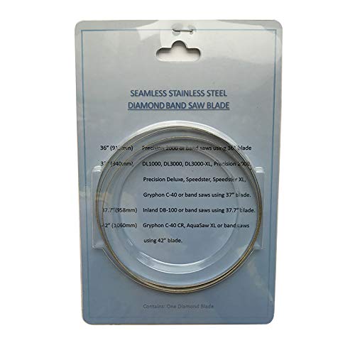 37''/37.7''x1/8" Replacement Band Saw Blade for Inland DB100, C-40, Laser XL, 3000XL (37.7x1/8'') 37.7x1/8''