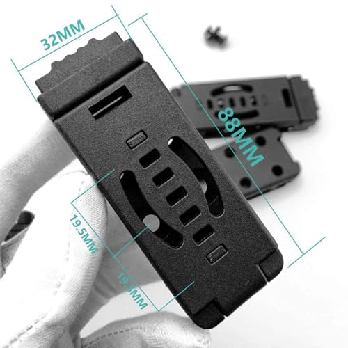 4-Pack Tactical Knife Clip Holster Kydex Belt Sheath