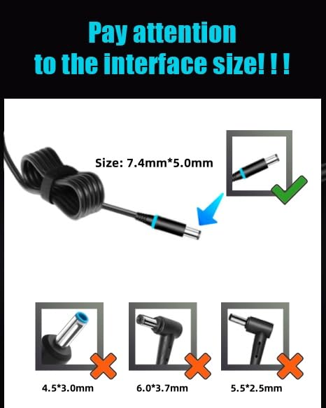 180W Power Adapter Compatible with Dell G15 G7 G5 G3 Alienware m17 m15 17 Precision 7510 7520 7680 3260 M4800 Laptop WD19 WD15 Docking Station OptiPlex inspiron7775 7777 7410 2350 Desktop