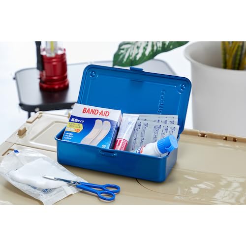 TRUSCO T-190 Trunk Tool Box, 80.9 x 4.3 x 2.2 inches (203 x 109 x 56 cm), Blue L