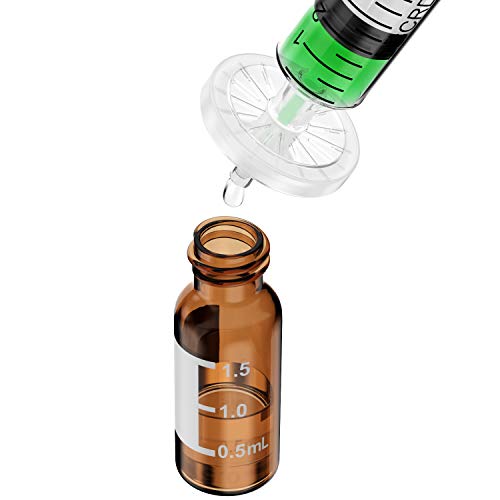 Sterile Syringe Filters PVDF 25mm 0.22 um 10/pk Individually Packed by KS-Tek