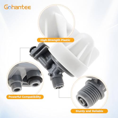 New Water Softener Nozzle and Venturi Assembly 7187065 Compatible with GE