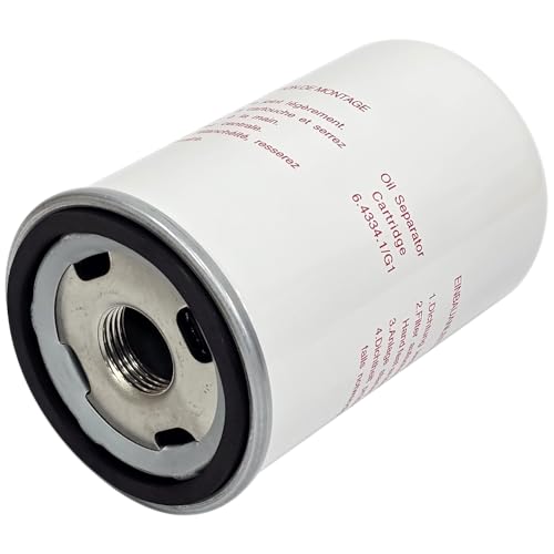 6.4334.1 Oil Separator Compatible with KAESER SX3/4/6/8 Screw Air Compressor Replacement Parts 6.4334.1/G1 6.4334.0