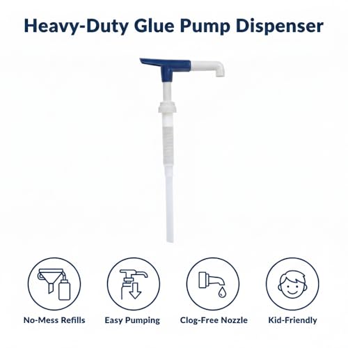Colorations Heavy-Duty Glue Pump Dispenser