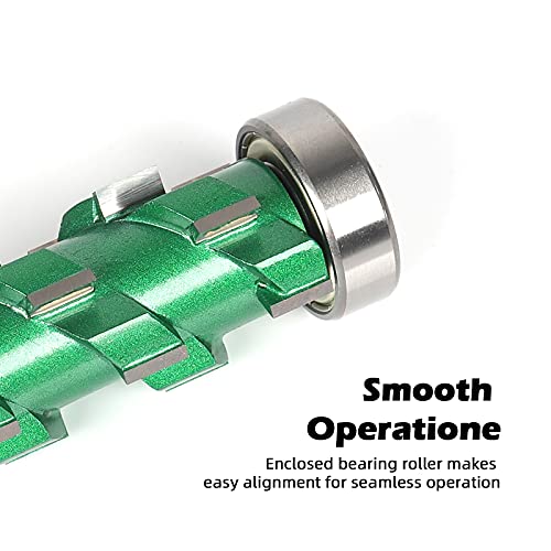 PRO Flush Trim Router Bit(16 Flutes) 1/2" Shank,2" Cut Length 16 Flutes