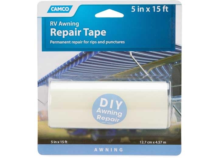  [AUSTRALIA] - Camco 42623 5" x 15' Awning Repair Tape 5 Inches