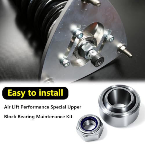 Replace Part # 50754 Compatible with Air Lift Performance Suspension Pillowball Bearing & Nut Kit