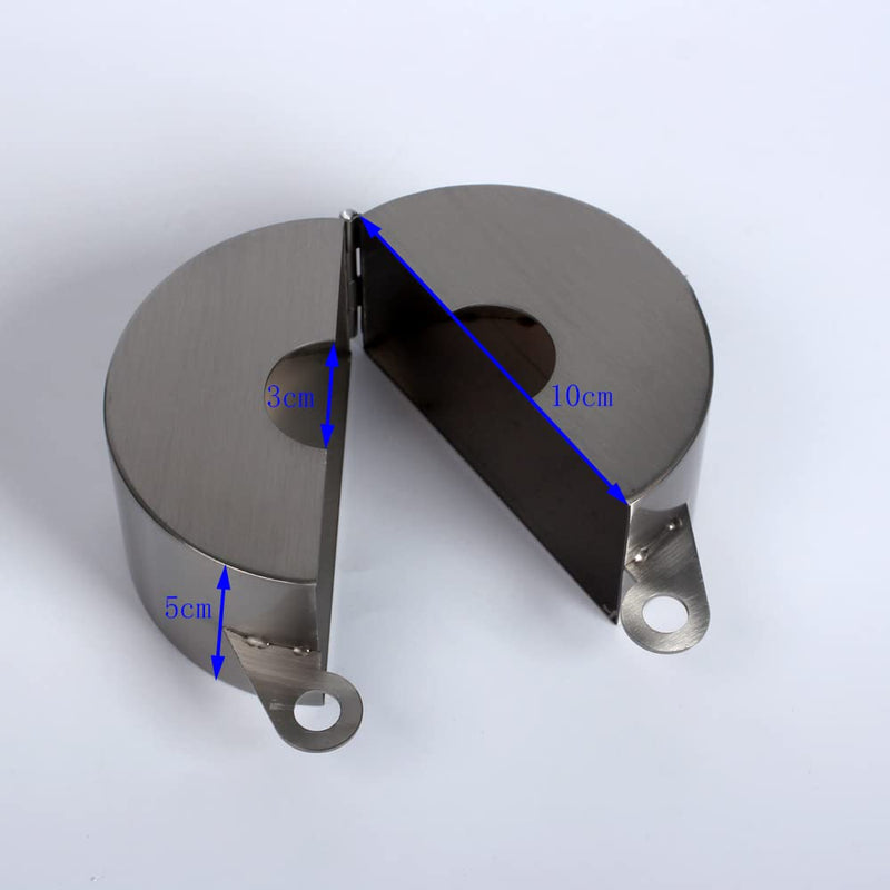 Door Handle Lock, Door Knob Lock Out Device,Cover to Disable The Doorknob/Faucet/Valve, Prevents Turning of Door Knob and Access to Keyhole, Prevents Operating The Knob (Password Hanging Lock) Stainless Steel