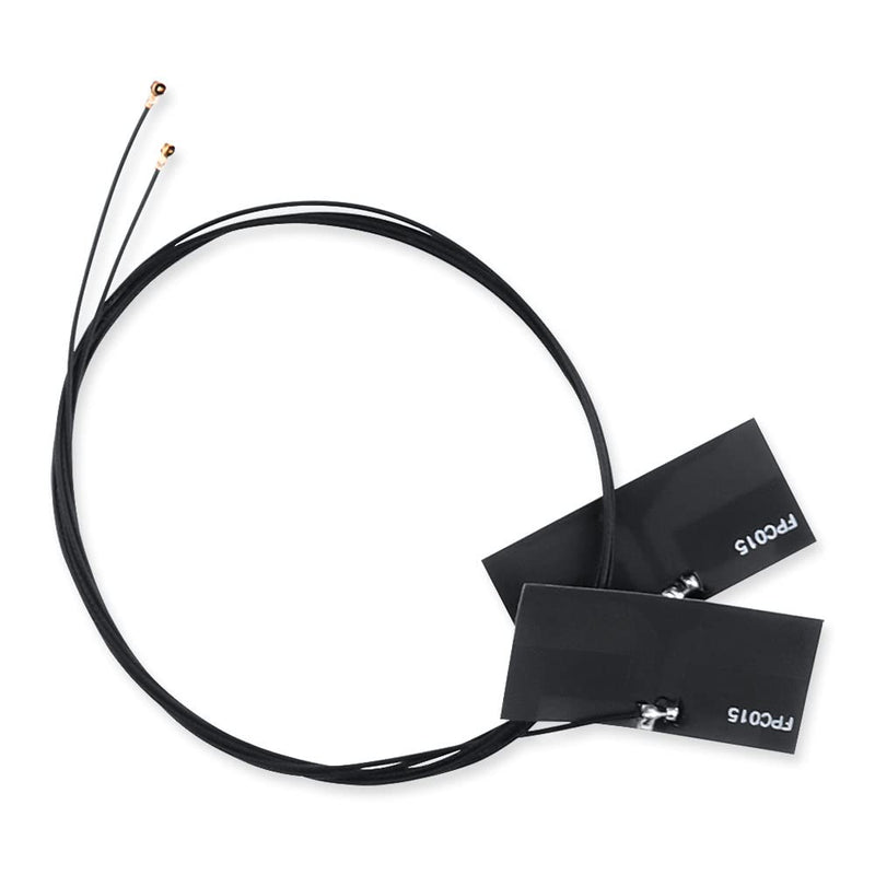 60cm/2ft 2pcs MHF4 IPEX WLAN Network Adapter PC Antenna for NGFF Intel 7260 8260 8265 9265 9260 9560 AX210 AX200NGW AX Killer M.2 IPEX4 Module Card 60cm MHF4 Antenna for NGFF/M.2 Module