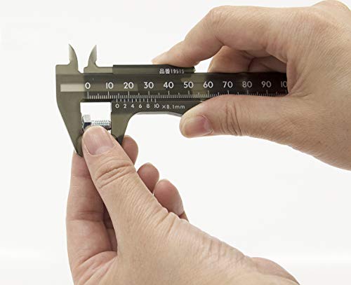 Shinwa Sokutei 19515 Plastic Calipers, 3.9 inches (100 mm) 100mm Single Item