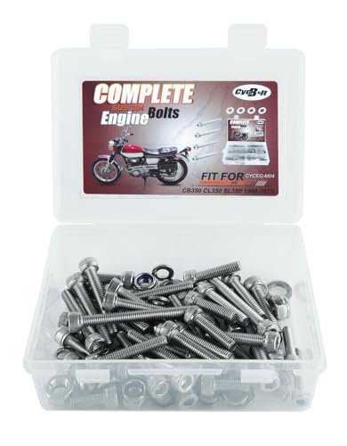 Engine Screws Bolt Compatible with CL350 CB350 SL350 1973-1968