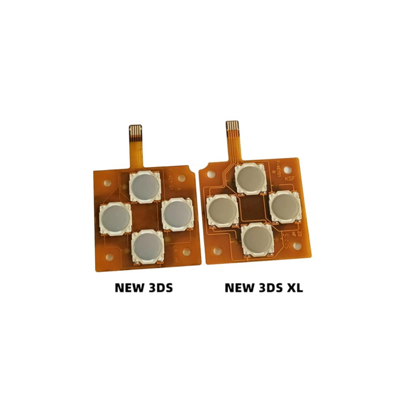 New Left Buttons Direction Key Button Flex Cable Circuit Board Repair Parts Replacement For Nintendo New 3DS XL/LL Handheld Game Console (3DS XL/LL)