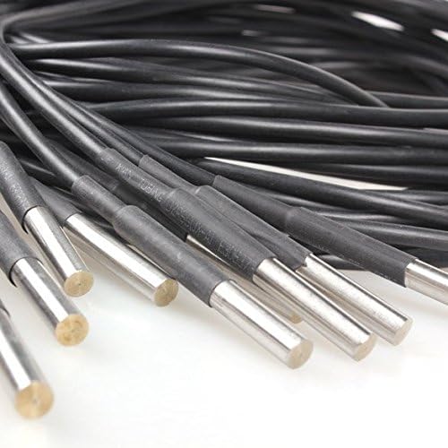 Vktech 10pcs 3M Waterproof Digital Temperature Temp Sensor Probe DS18b20