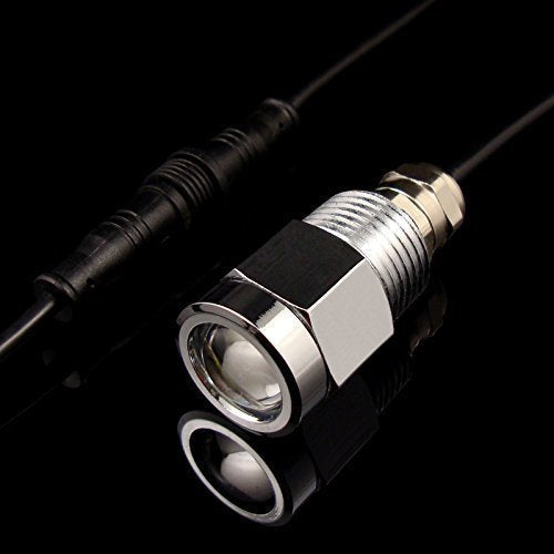 Waterproof Ip68 Led Drain Plug Light 9w Underwater Boat Lights Marine Yacht Led Drain Plug Light for Fishing Swimming Divinng Red