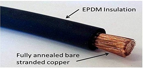 8 Gauge 8 AWG 10 Feet Black + 10 Feet Red Welding Battery Pure Copper Flexible Cable Wire - Car, Inverter, RV, Solar 8 Gauge Cable 10 ft Black +10 ft Red