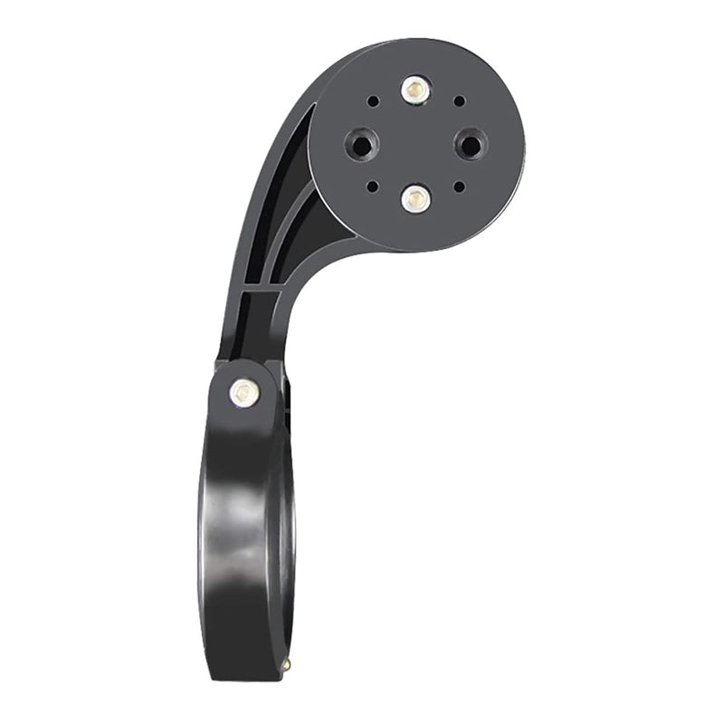 Bike Computer Mount, Out Front Road Computer Mount Bracket, Made of PC and TPU Material, in 2 Minutes with Wrench, for Most Cycle Handlebars 22.2-31.8mm Diameter