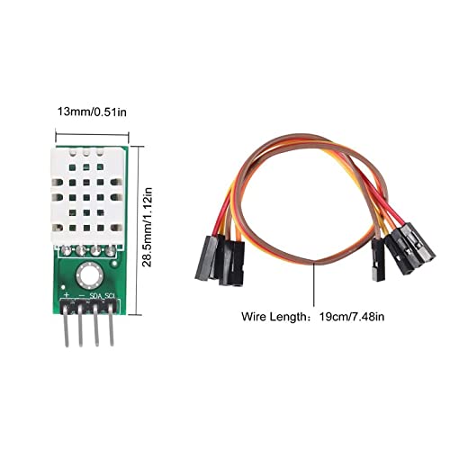 DIANN 4pcs SHTC3 High-Precision Digital Temperature and Humidity Sensor Measurement Module I2C Communication is Better Than AM2302 DHT22