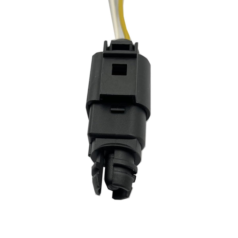  [AUSTRALIA] - FainWan Ambient Air Temperature Sensor with 2-pin Connector Plug Wiring Harness Pigtail Compatible with CC Golf Passat Tiguan A3 A4