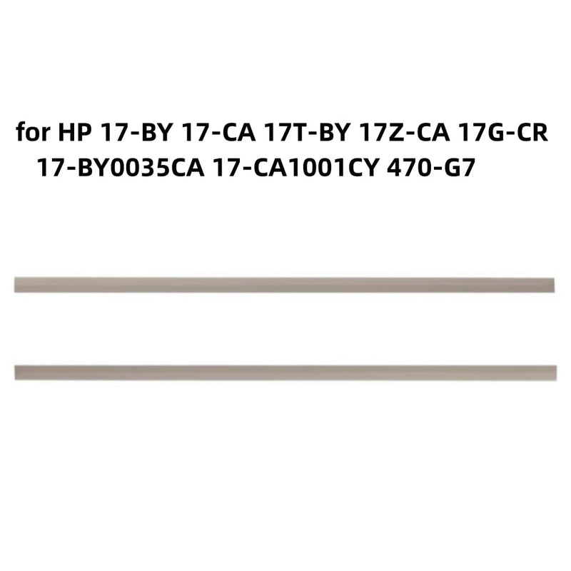Laptop Rubber Feet Strips Replacement for HP 17-by 17-CA 470-G7 17T-by 17G-CR 17Z-CA 17-BY0035CA Series Bottom Case Rubber Foot Strip (Gold)