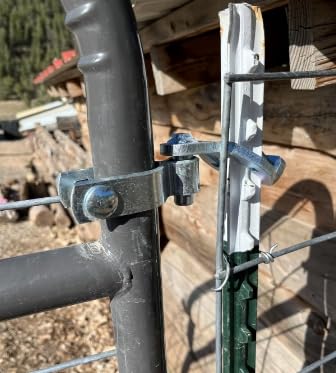T-Post Gate Hinge Pins, Hang a gate from a Metal T Post with 5/8 Pin, Easy to Install