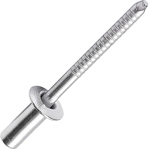 50Pcs Closed End Blind Rivets, 3/16" x5/8" - Stainless Steel Dome Head, Sealed Pop Rivets (4.8x16mm) 3/16"x5/8"(4.8x16mm)