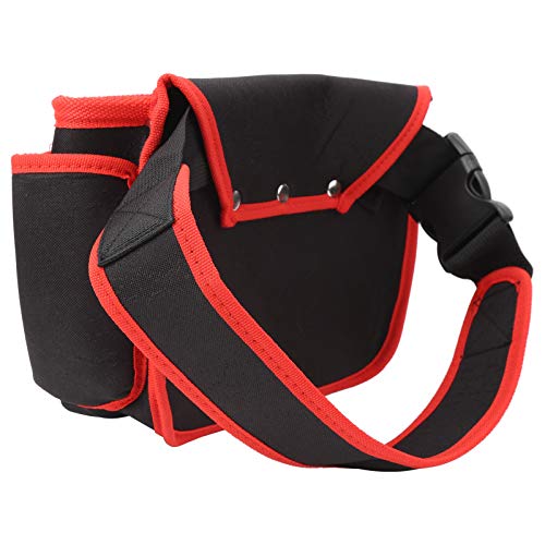 Tool Belts for Men, Sturdy Polyester Tool Pouch Holster Large Capacity Multi Pocket Belt Bag, for Organized Electricians Carpenters Screwdrivers Wrench Pliers