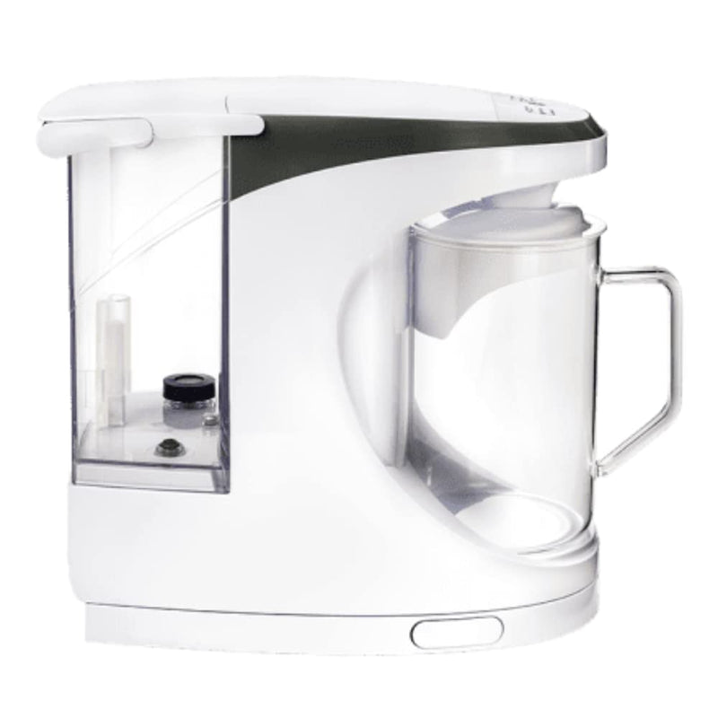 AQUA TRU Carafe Countertop Sliding Tray - Save Space With The Push of a Button - Slides Easily Under Cabinets