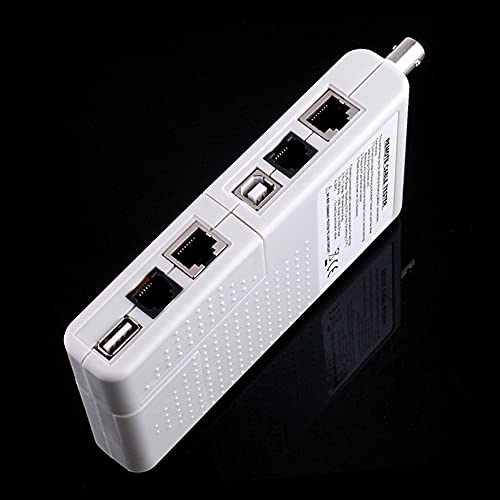 Docooler 4-in-1 Remote RJ11 RJ45 USB BNC LAN Network Phone Cable Tester Meter