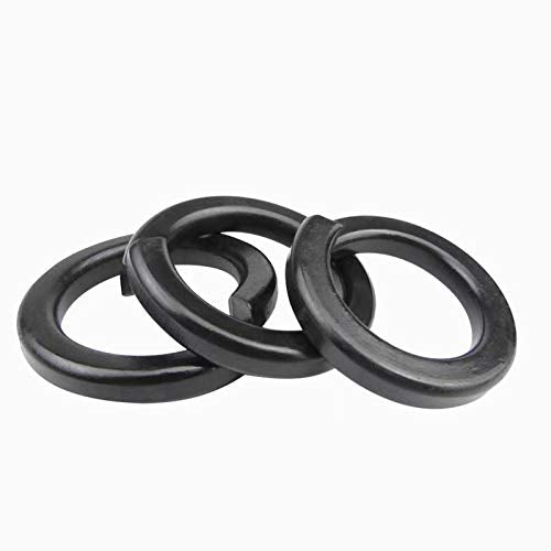 100 Pcs M10 Split Lock Washer Spring Lock Washer, 8.8 Grade Carbon Steel,GB93 High Strength,Gasket Ring for M10 Screw Bolts