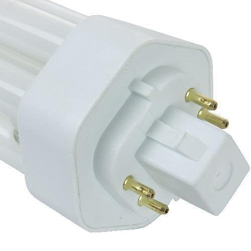 Circle (10 Pack PLT-26W 841 CFL Bulb, 4-Pin GX24q-3, 26W Triple Tube Compact Fluorescent, 4100K Cool White, Replaces Sylvania CF26DT/E/IN/841, Philips PL-T 26W/41/4P/ALTO 10 Count (Pack of 1) 4100k - Cool White