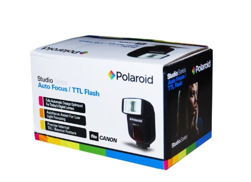 Polaroid PL108AF Studio Auto Focus TTL Flash for Canon - PL108-AF-C
