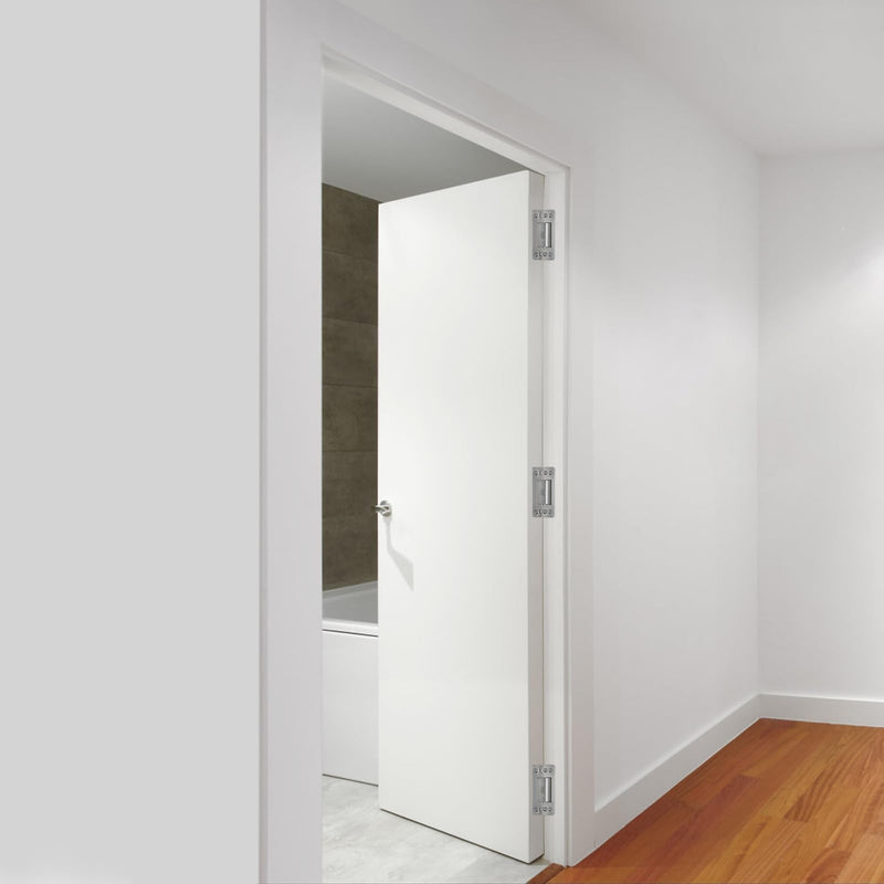 Hidden Door Hinge 5 Inch Hidden Hinges for Doors 304 Stainless Steel Hidden Door Hinges Heavy Duty Invisible Hinge 3mm Thicknesse Hidden Hinges for Doors Silent and Smooth 1pcs Stainless Steel | 1pcs 5inch