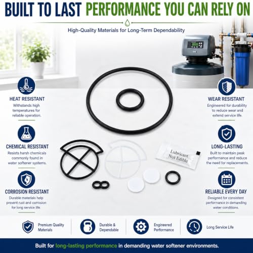WS35X10020 Water Softener Rotor Seal Kit Replacement