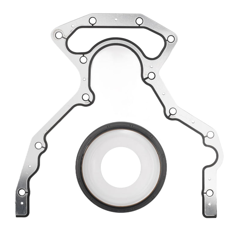 Rear Main Seal Block Cover Gasket Kit for GM LS Engines Compatible with Chevrolet GMC Hummer Pontiac LS LSX LS1 LQ4 LQ9 LS2 LS3 LS7 4.8L 5.3L 5.7L 6.0L BS40640