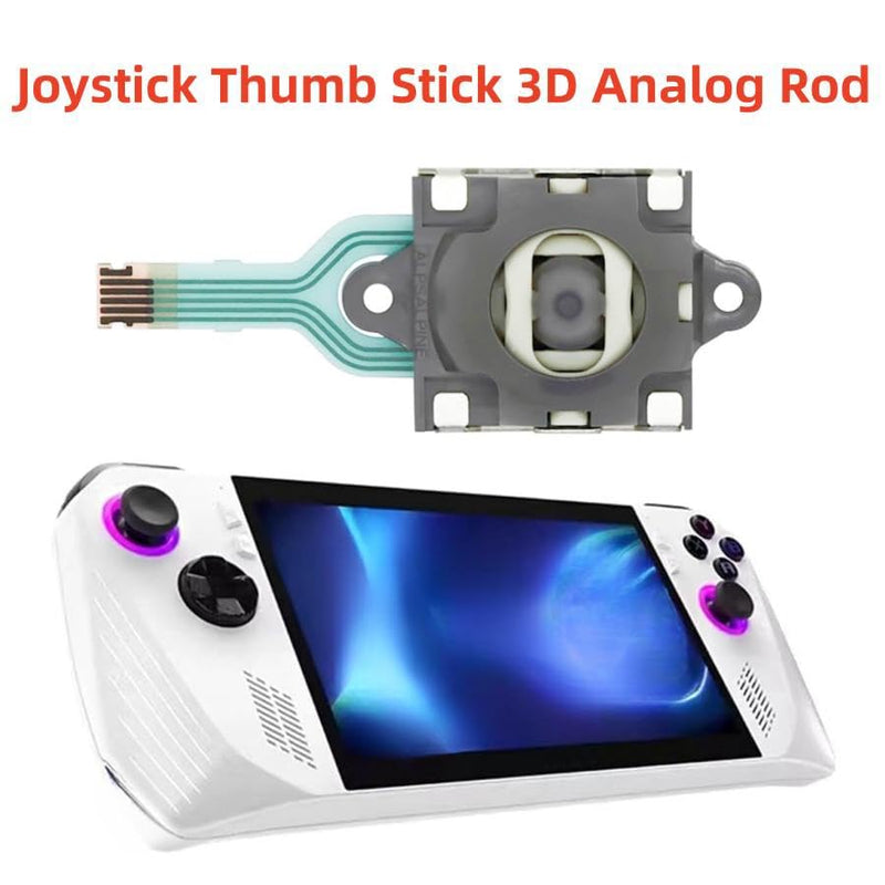 xifaven Joystick Thumb Stick 3D Analog Rod Replacement for ASUS ROG Ally RC71L Console for GPD Win 3 Windows 10 Handheld Game Console Laptop