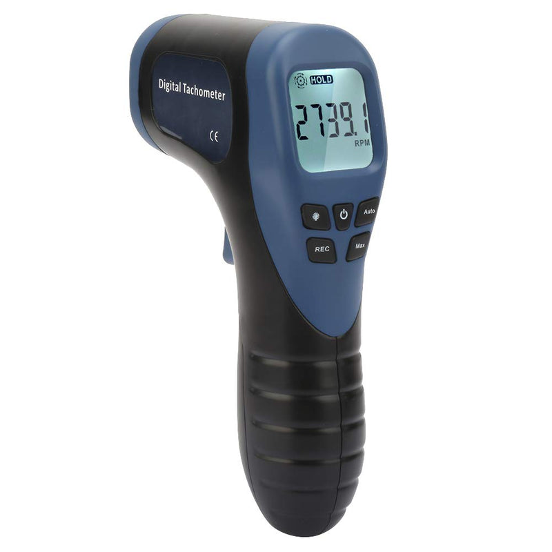 Digital Tachometer TL900 Automotive Non-Contact RPM Speed Meter Tach Gauge Tester, 2.5-99999RPM (Battery Not Included)