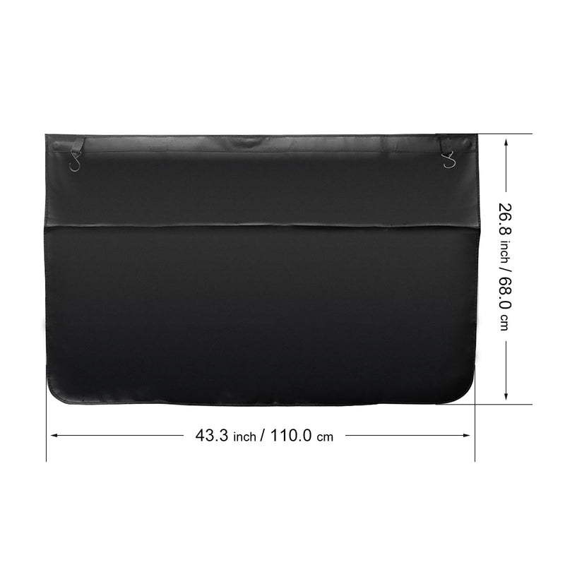 Magnetic Fender Cover, Magnetic Mat Pad for Mechanics, Automotive Mechanic Work Mat for Repair PU Leather Protective Car Mat