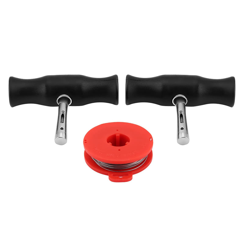 Acouto Windshield Removal Tool - Windshield Wire Cut Out Tool Car Windshield Removal Hand Tool Kit Window Glass Cutting Wire with Handles Professional Repair for Glass Removal