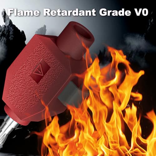 Goupchn 4mm Banana Plugs Quick Wiring Connect Red & Black, 10PCS Red&Black