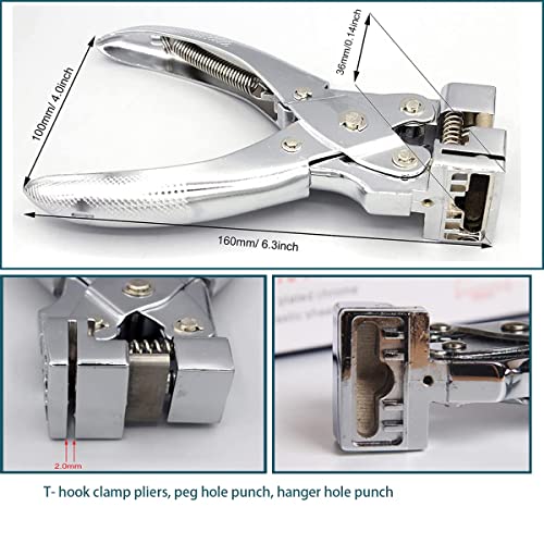 Heavy Duty Manual T-Shaped Hole Cutting Tool Hanger Hole Punch (T Solt) T Solt