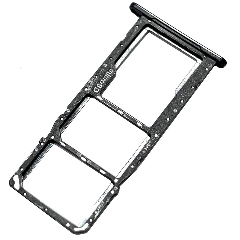 Galaxy A06 4G SIM Card Tray Dual Replacement A06 4G A065 Sim Card Slot Holder for Samsung Galaxy A06 4G SM-A065F SM-A065M A065 Sim Card Tray Repair Part with Opening Needle (Black) Black