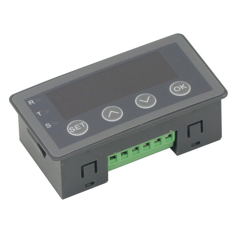 Digital Display Meter 0-10V 0-20mA 2-10V 4-20mA Analog Signal Input Panel Meter Standard/RS485/Relay (Standard Edition) Standard Edition