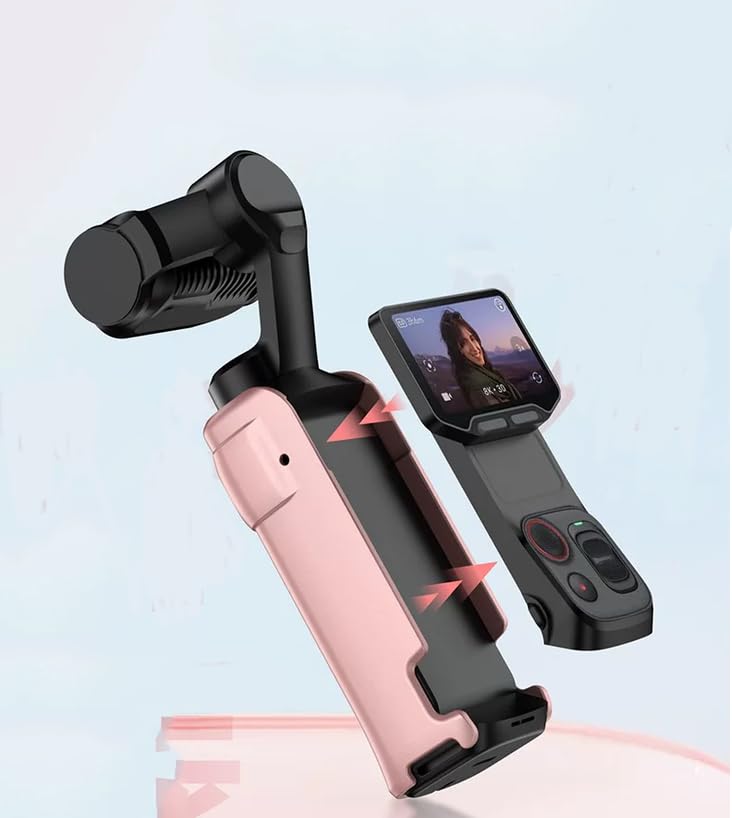 Coyktonty Gimbal Screen Protective Cover/Lens Cap Hard Case for Insta360 Luna Ultra Accessories, Magnetic flip cover design with lanyard, dustproof and shockproof (Black) Black