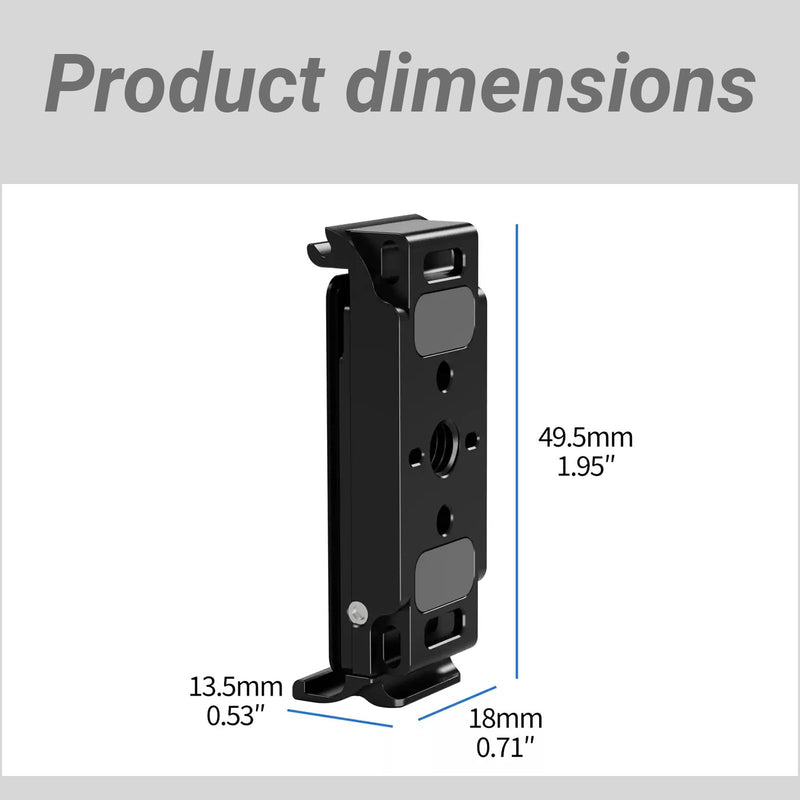 Replacement Battery Cover Side Door for GoPro Hero 13 Black, Battery Door Repair Part Accessories Compatible with GoPro Magnetic Latch Mount